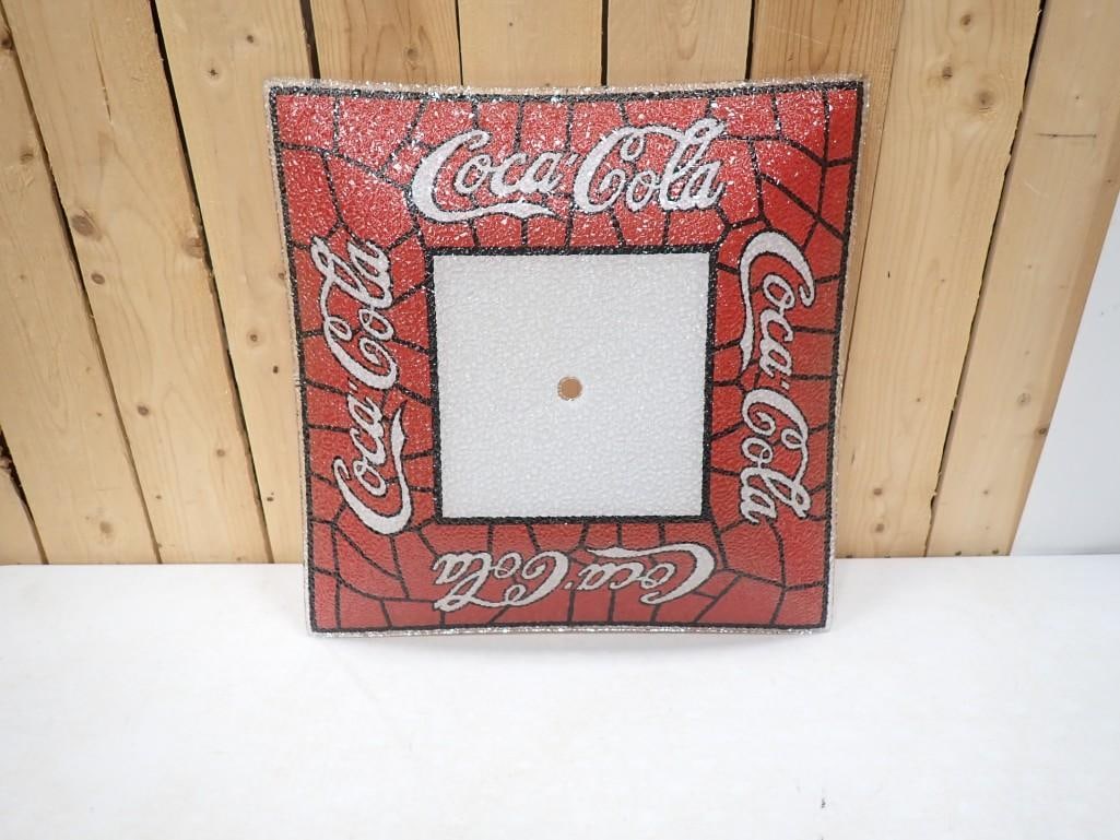 Coca Cola Glass Lamp Shade Cover (1 of 5)