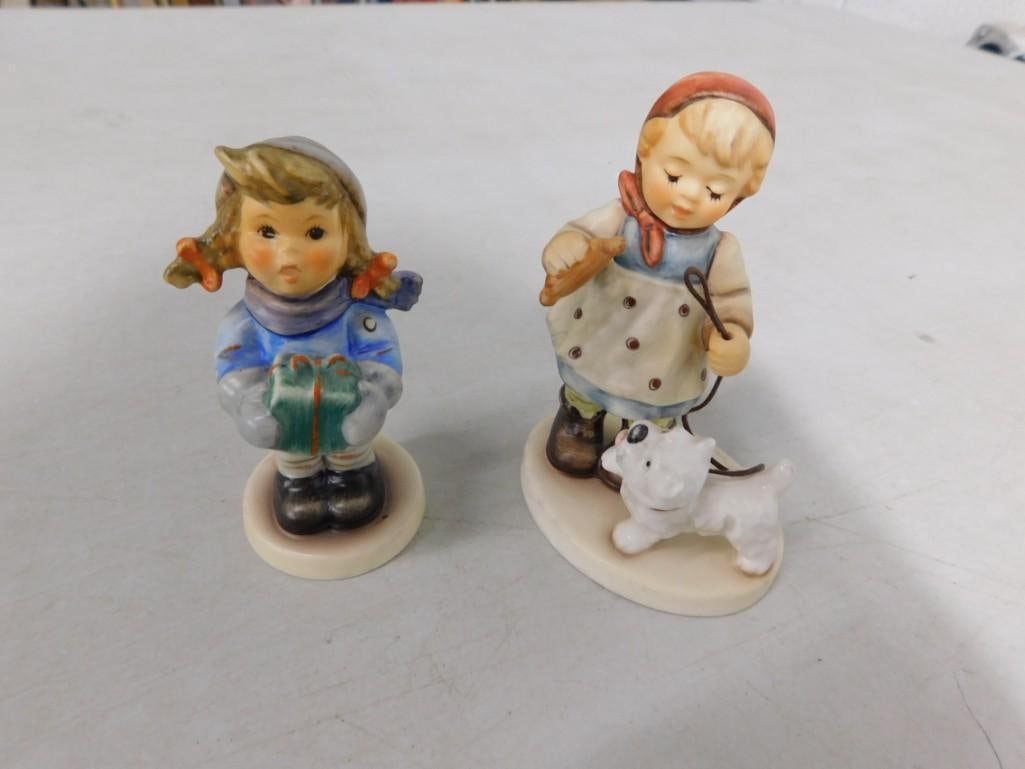 2 Goebel Hummel Figurines incl 1999 Exclusive Edition and Holiday 2007 Special Edition (1 of 5)