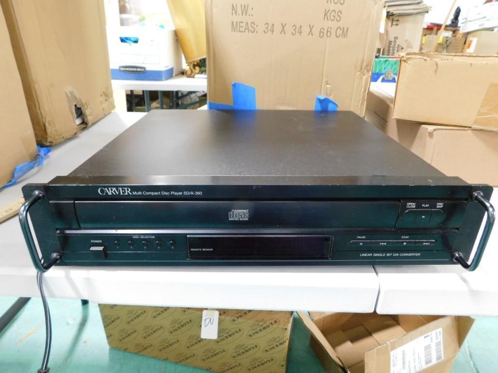 Carver Multi Compact Disc Player SD/A-360 (1 of 5)