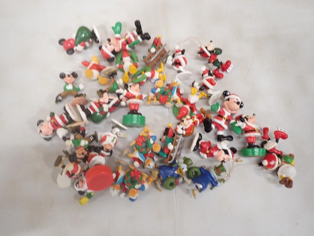 Walt Disney Christmas Figures and Small Toys incl Mickey Mouse, Donald Duck, etc (1 of 8)