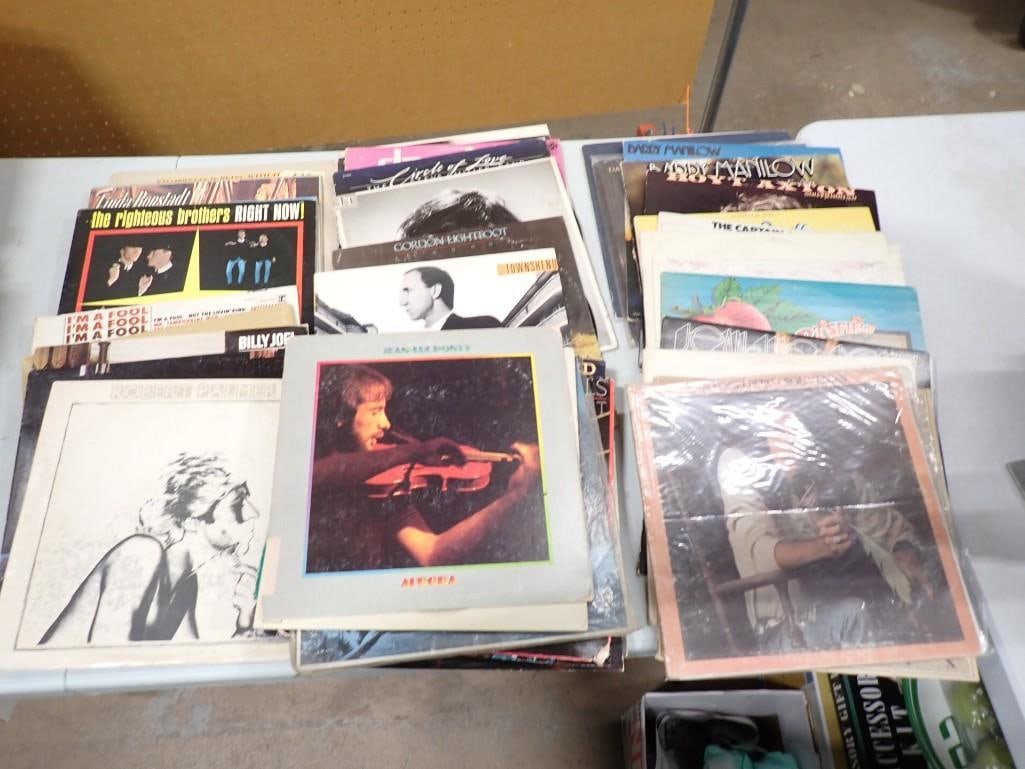 Vinyl Records incl Pete Townshend, Billy Joel, Steve Miller, Hall & Oates, Elton John, James Taylor, (1 of 5)