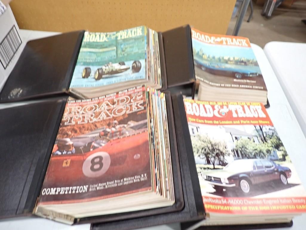 Lot of Vintage Road & Track Automobile Magazines (1 of 6)