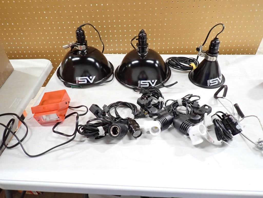 Lot of Work Lights or Shop Lights (1 of 4)