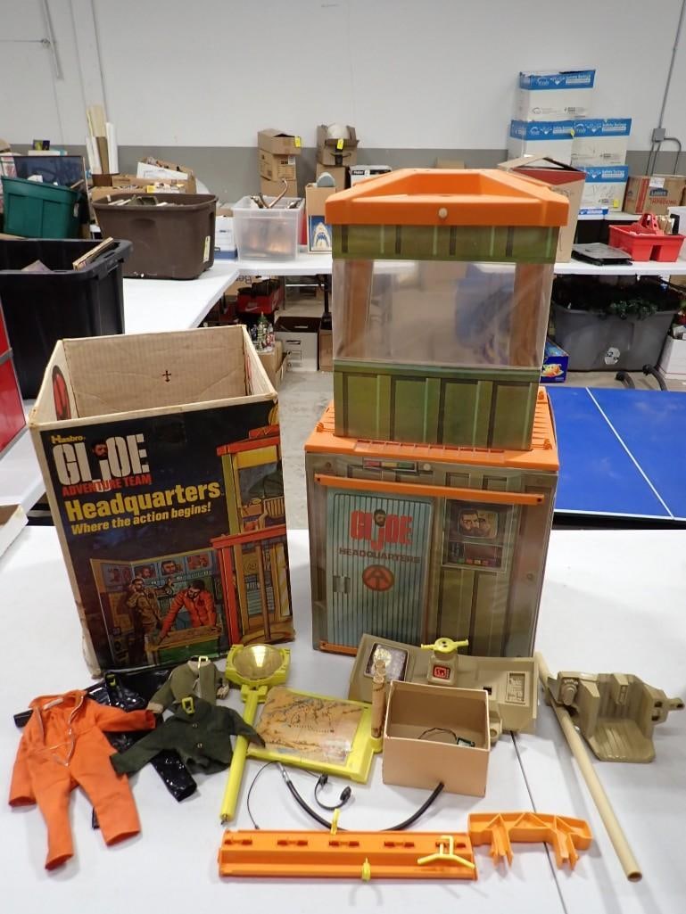 Vintage GI Joe Adventure Team Headquarters Playset Hasbro: Vintage GI Joe Adventure Team Headquarters Playset Hasbro Condition: includes only what you see in the pictures. Please see all pictures.