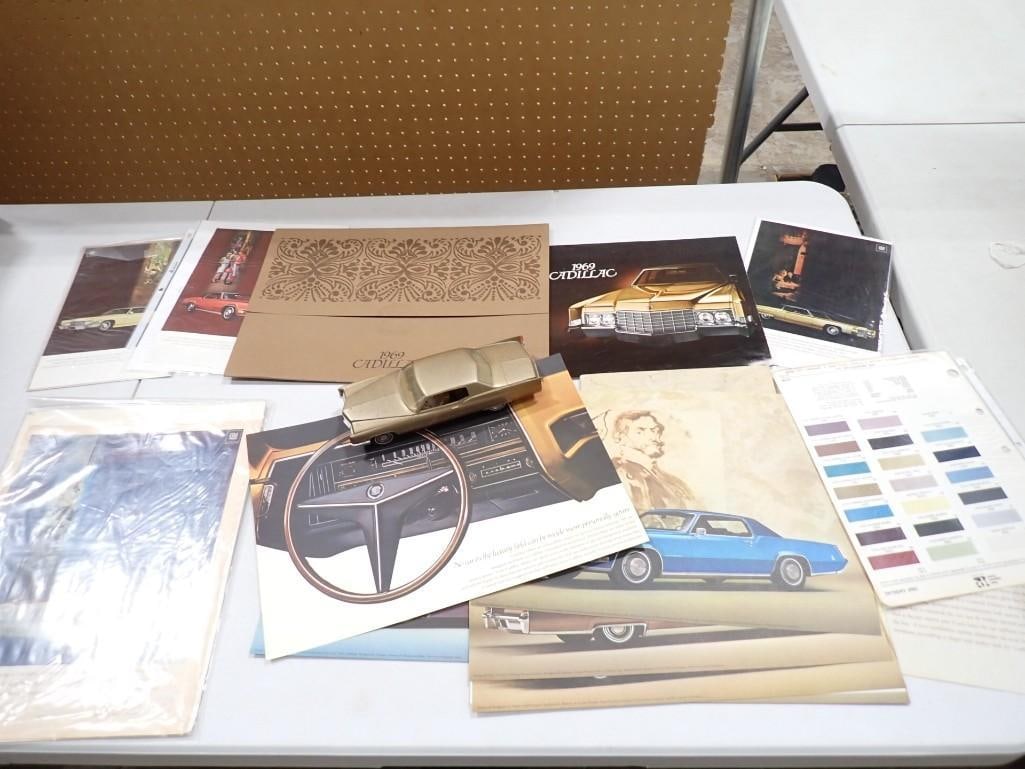 Vintage Automobile Ephemera and Model Car incl Brochures, etc (1 of 15)
