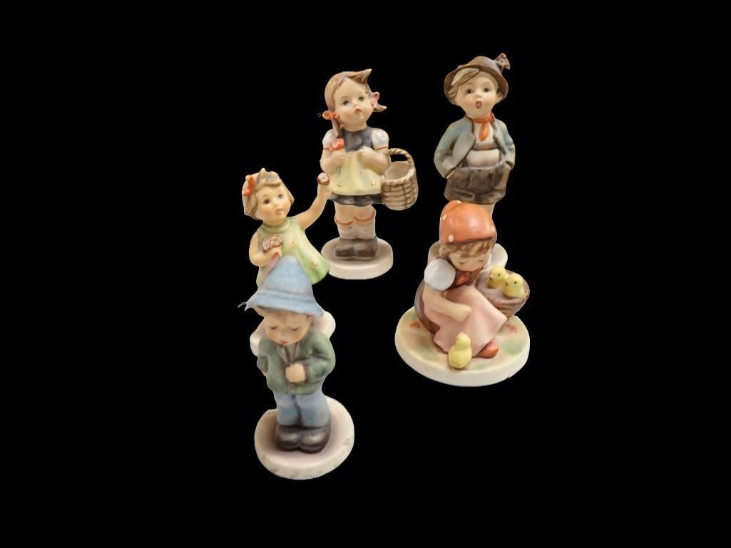 5 Goebel Hummel Figurines: Lot of 5 Goebel Hummel Figurines including some vintage