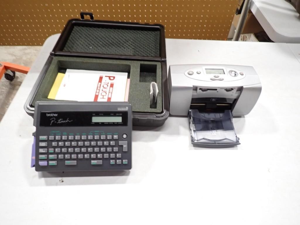 Brother P-Touch Label Machine and a Small Printer (1 of 4)