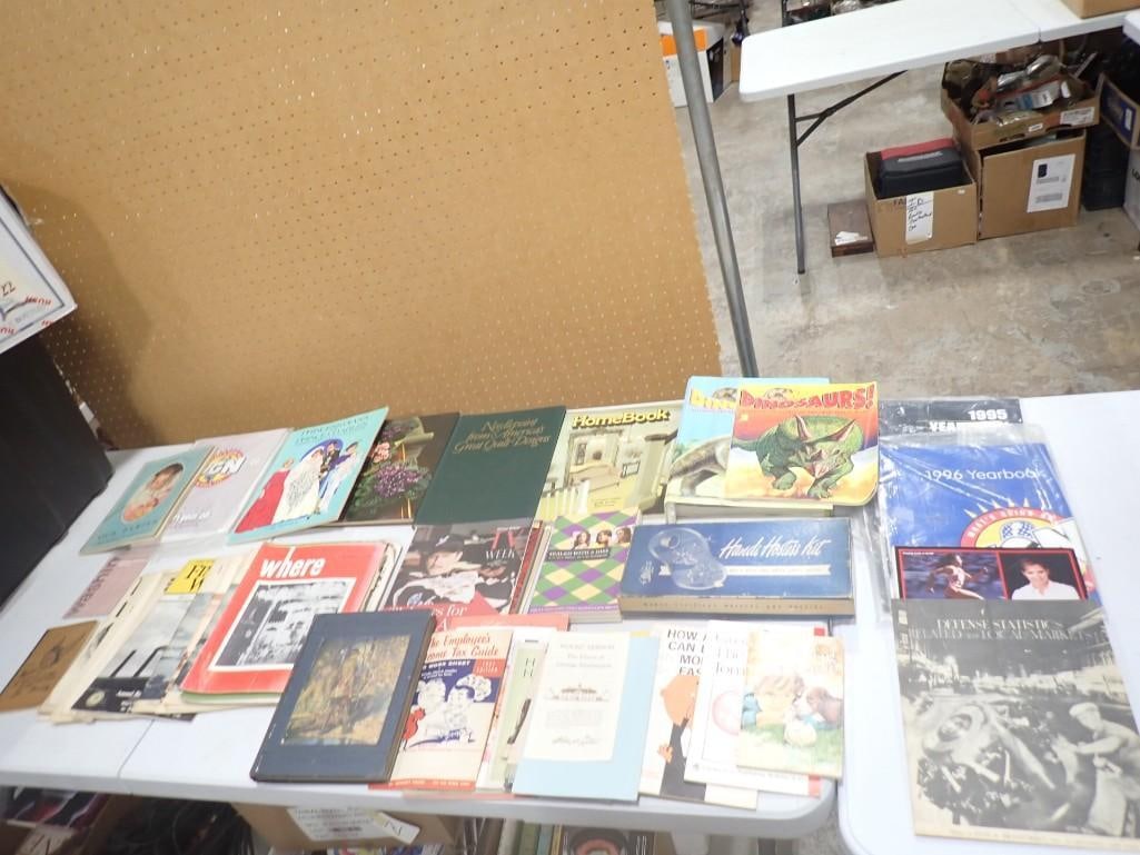 Vintage Ephemera incl Booklets, Books, Yearbook, Magazines, etc (1 of 7)
