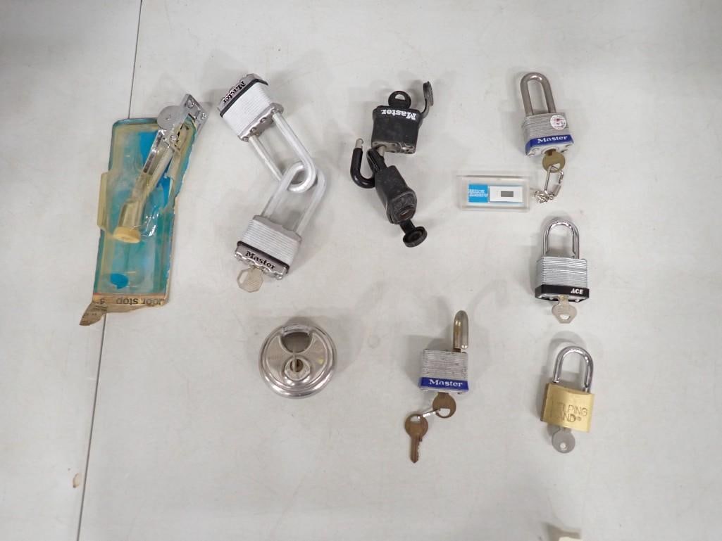 Lot of Padlocks with Keys (1 of 3)