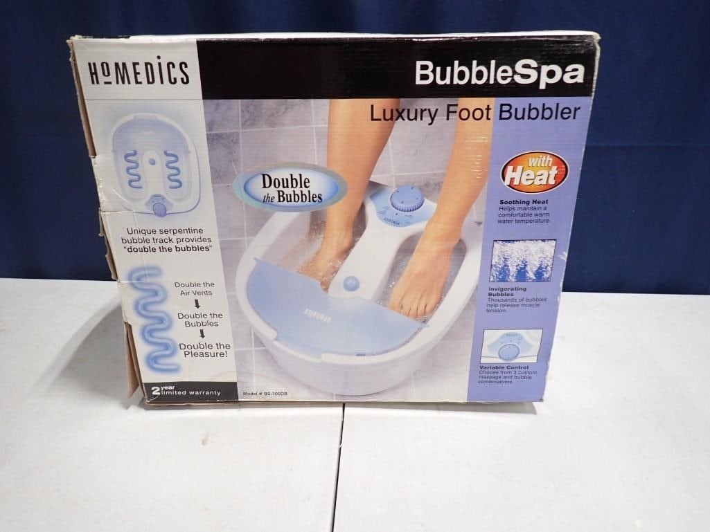 Homedics BubbleSpa Foot Bubbler: Homedics BubbleSpa Foot Bubbler