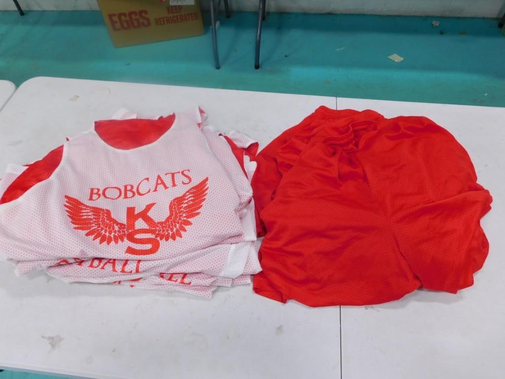 11 Basketball Jerseys and 6 pairs of shorts - KS Bobcats Basketball: 11 Basketball Jerseys and 6 pairs of shorts - KS Bobcats Basketball