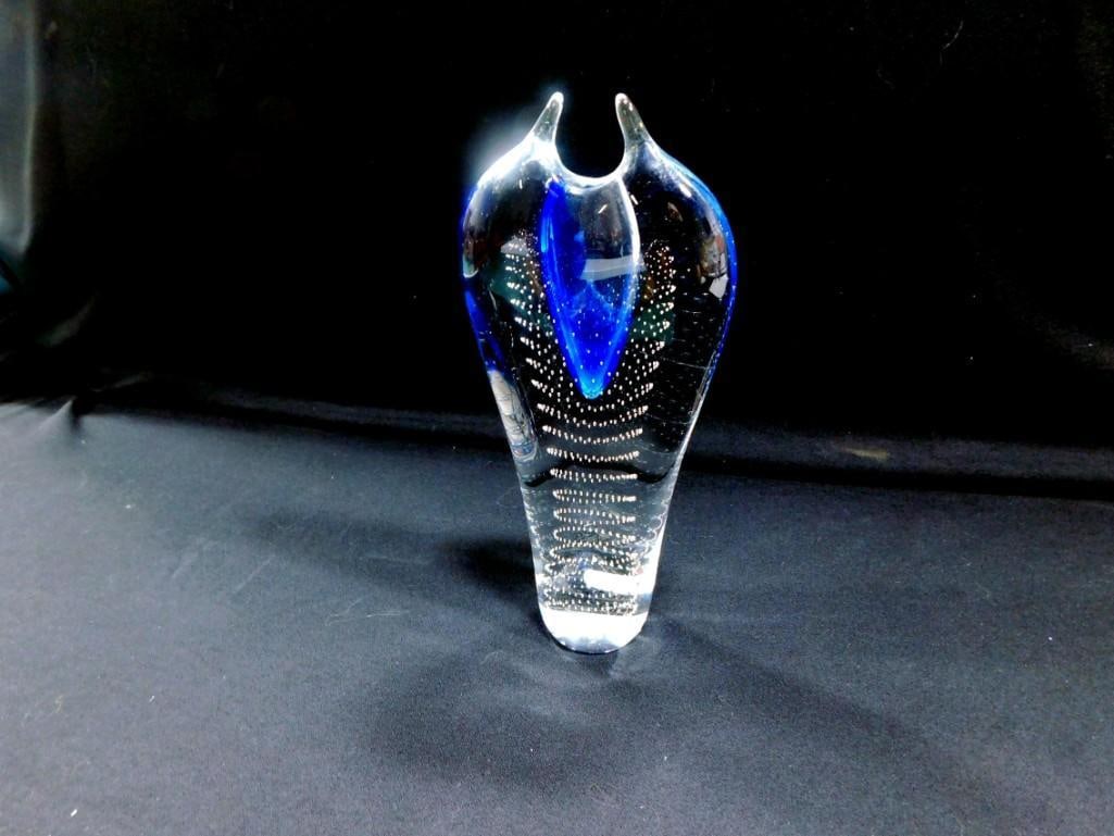 Skrdlovice Czechoslovakia Hand Made Art Glass Vase (1 of 6)