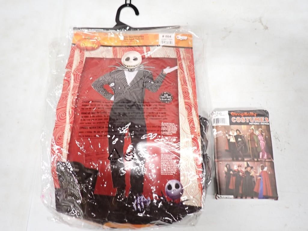 Jack Skellington Halloween Costume Nightmare Before Christmas and Simplicity Costumes Pattern (1 of 7)