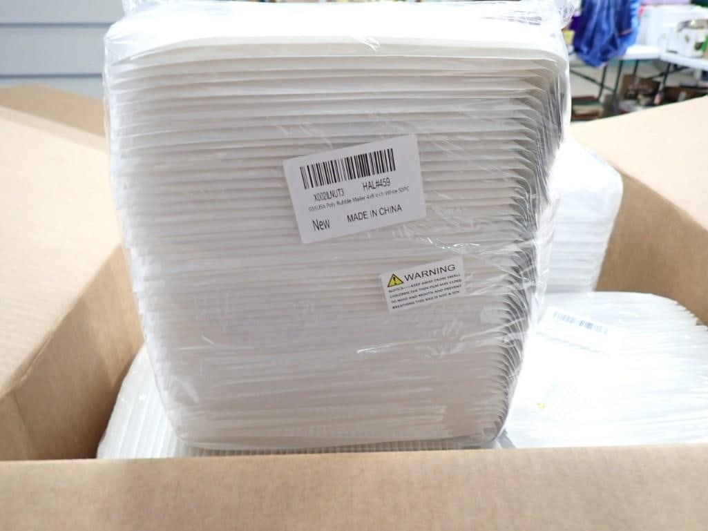 50 Bubble Mailers 4" x 8": 50 Bubble Mailers 4" x 8" Padded Envelopes