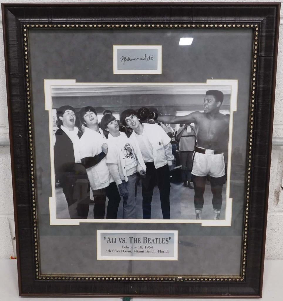 Muhammad Ali vs The Beatles Wall Art 20" x 23": Muhammad Ali vs The Beatles Wall Art 20" x 23"