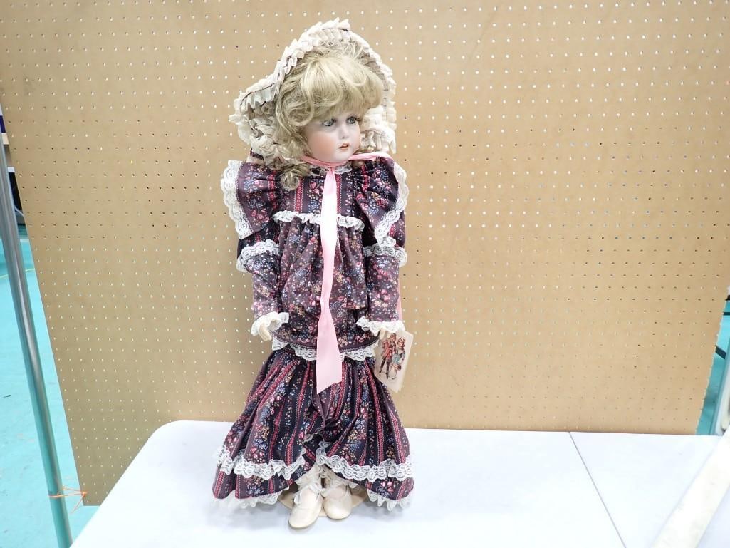 Simon & Halbig Porcelain Doll 28" Tall (1 of 9)