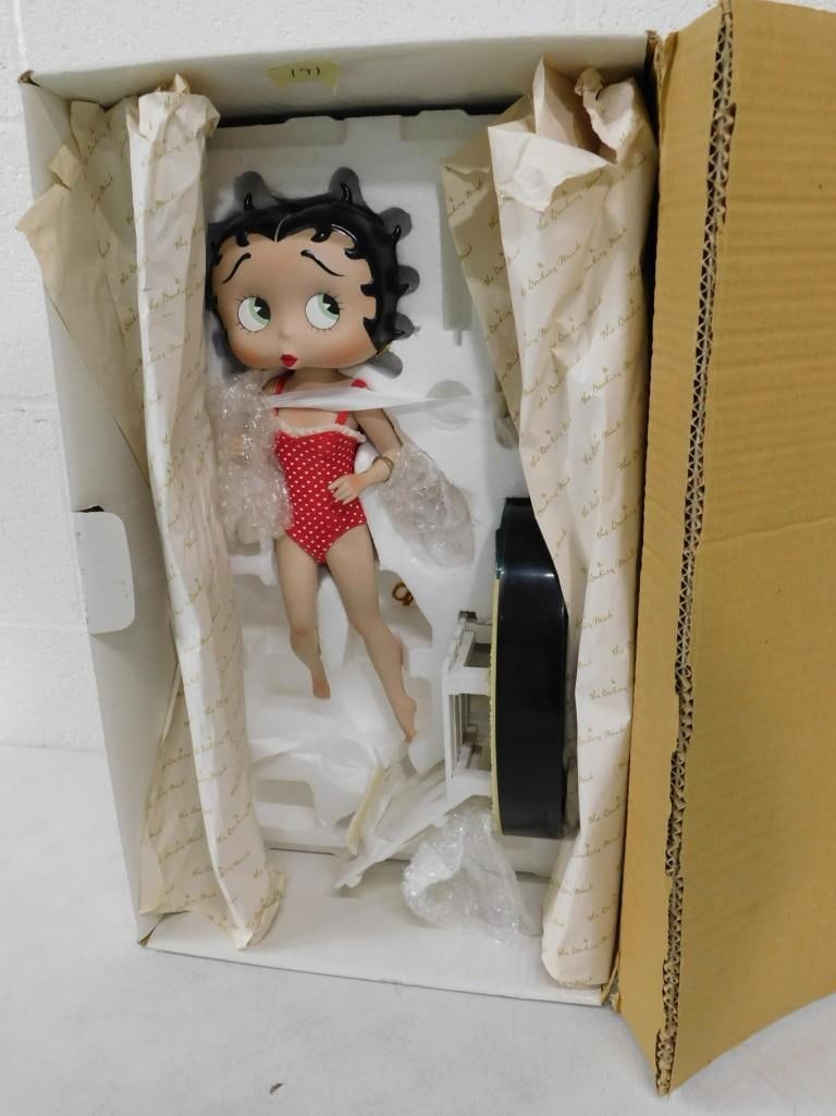 Betty Boop Bathing Beauty Danbury Mint Doll in Original Box (1 of 5)
