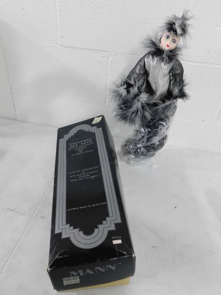 Seymour Mann Exclusive Art Deco Porcelain Bisque Fashion Doll in Original Box (1 of 7)