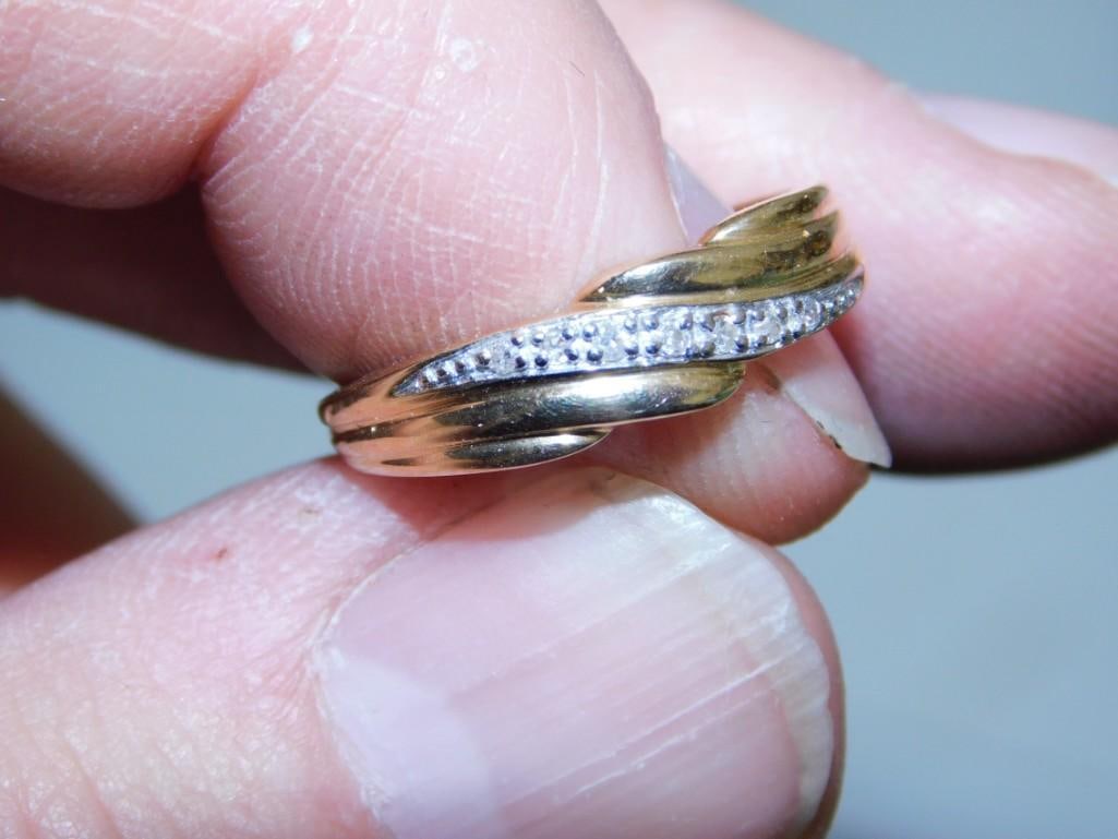 14K Gold & Diamond Ring by Danbury Mint (1 of 4)