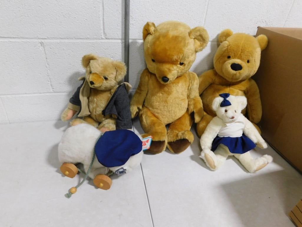5 Teddy Bears incl Disney, Gund, Applause (1 of 11)
