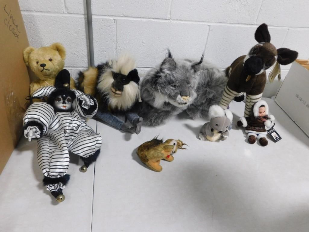 8 Asst Plush Animals incl Zoology, Aurora, & More (1 of 17)