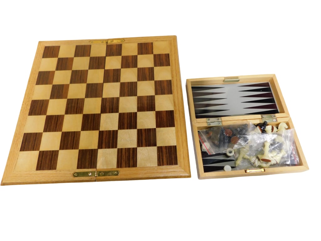 2 Small Chess Sets (1 of 6)