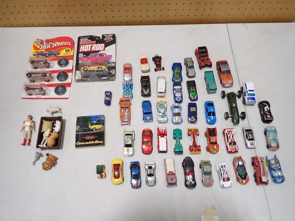 Small Toys, Die Cast Cars, Etc incl Vintage Voltron Keith Figure, Hot Wheels Cars, Newer Redline Hot (1 of 6)