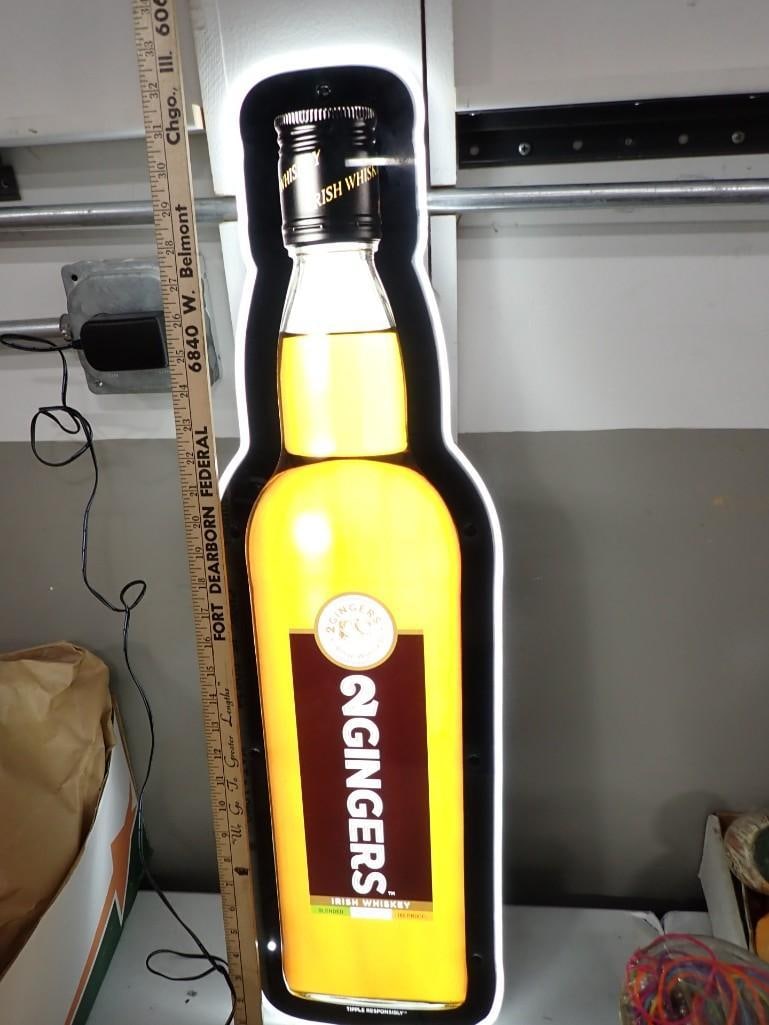 2 Gingers Irish Whiskey Light up Bar Sign (1 of 9)