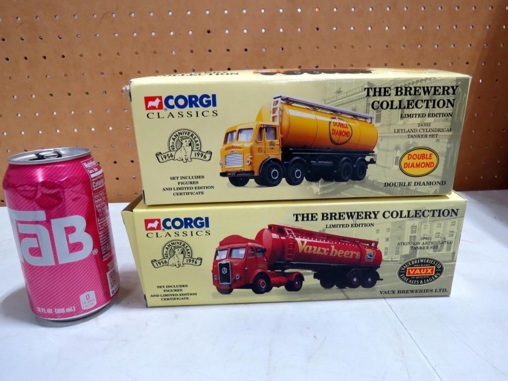 Corgi Classics Brewery Collection 24302 Double Diamond and 27901 Vaux Breweries Ltd. Model Trucks: Corgi Classics Brewery Collection 24302 Double Diamond and 27901 Vaux Breweries Ltd. Model Trucks