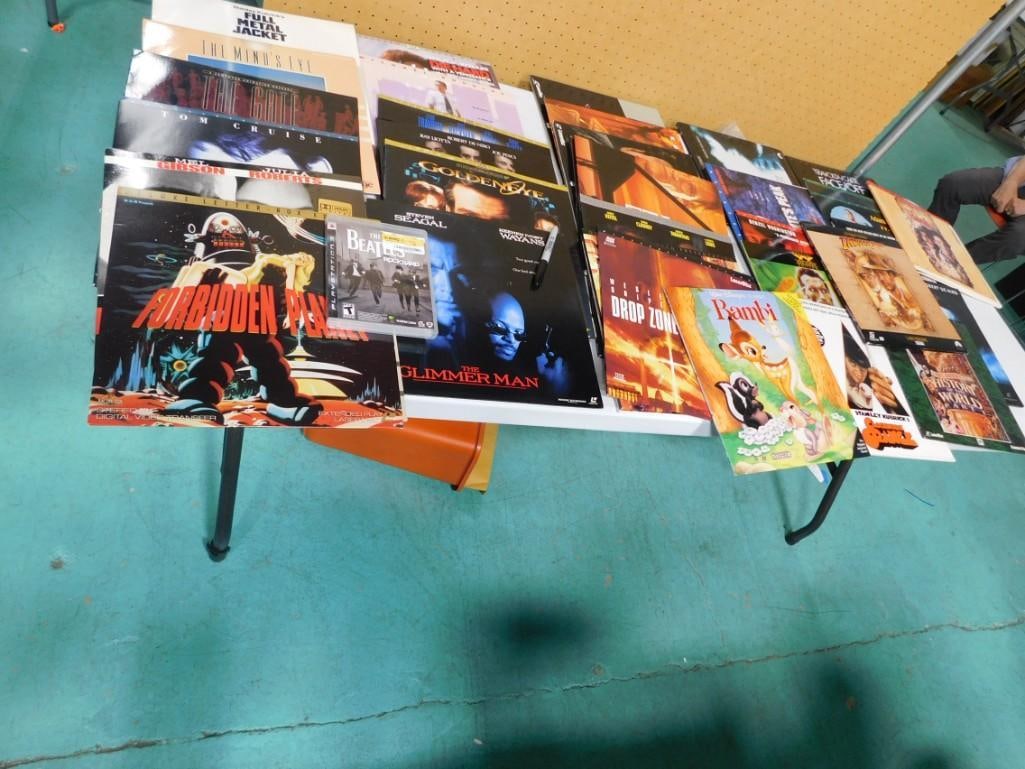 Assorted Laser Discs Mostly Action Movies (1 of 10)