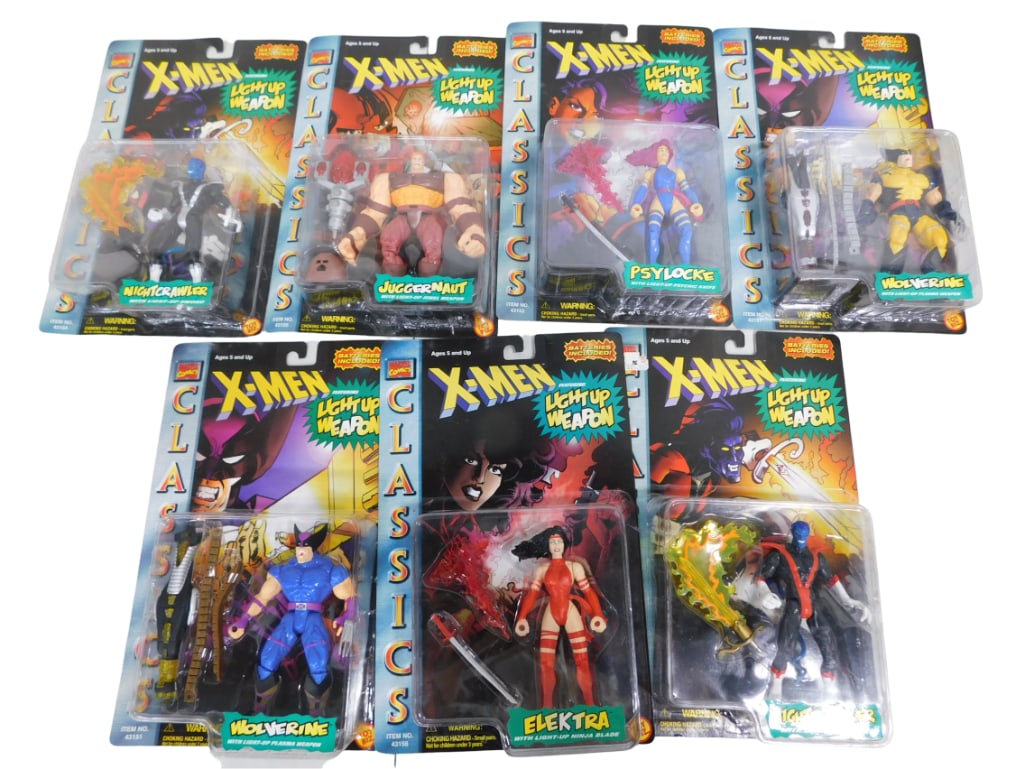 7 X-Men Classics Action Figures New in Package (1 of 5)