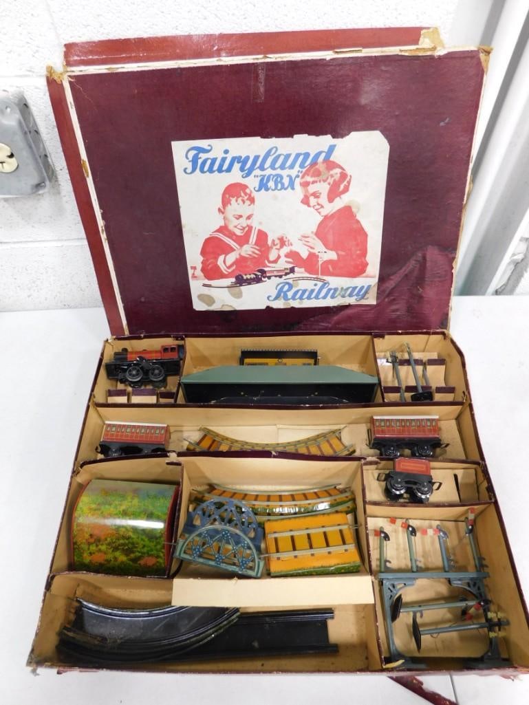 KBN Fairyland Railway Model Train Set Vintage or Antique with Original Box (1 of 18)