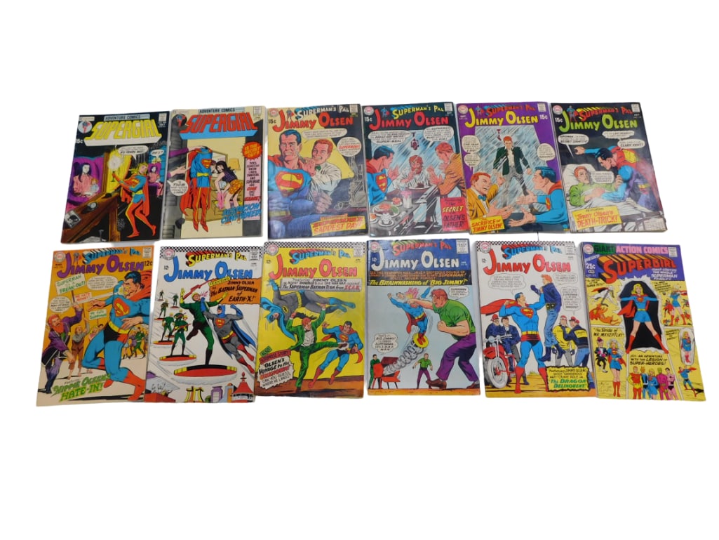 12 Jimmy Olsen Comic Books Superman's Pal Comics incl 12 Cent, 15 Cent (1 of 6)
