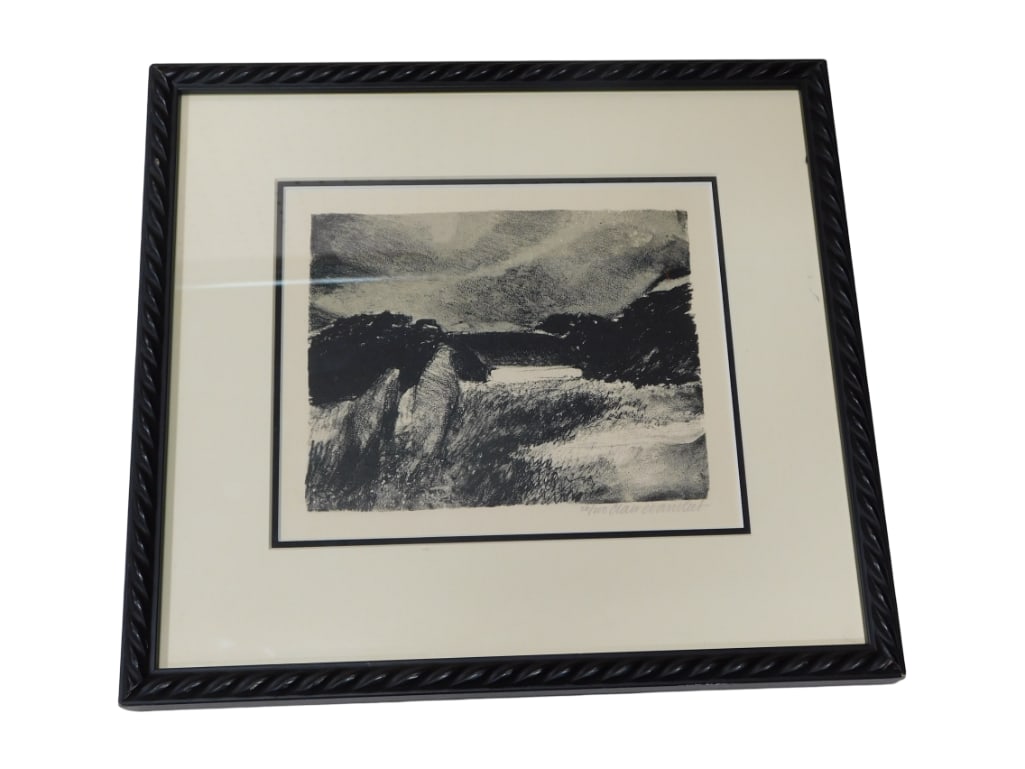 Claire Van Vliet (Canadian, B. 1933); Untitled.  Lithograph, Pencil Signed and Numbered (1 of 5)