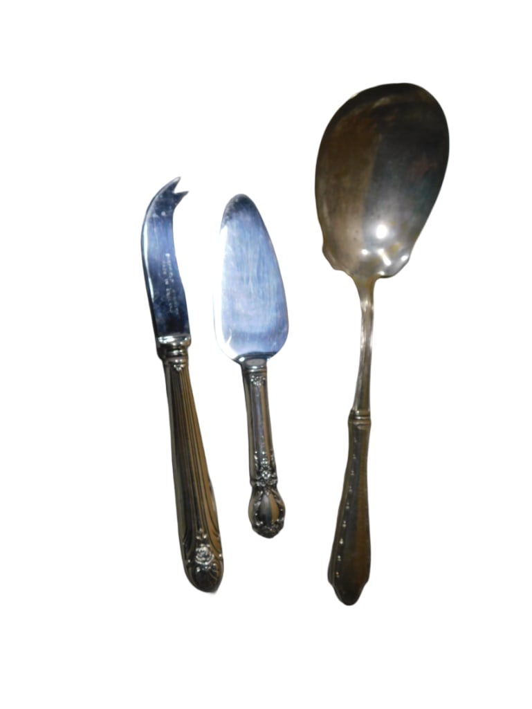 3 Sterling Silver Handled Serving Pieces (1 of 7)