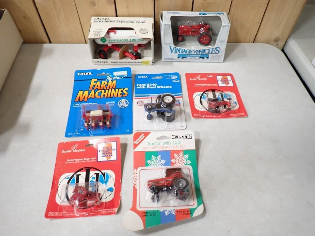 Toy Farm Equipment including Ertl, new in packages, stocking stuffers, etc. (1 of 5)