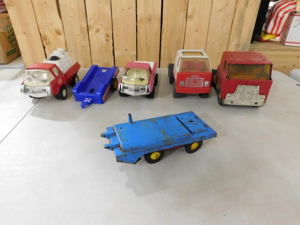 Vintage Trucks including Pressed Stell, Tonka, etc. (1 of 5)