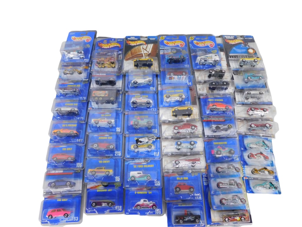 Hot Wheels Cars and Vehicles Approx 50 All New in Package (1 of 7)