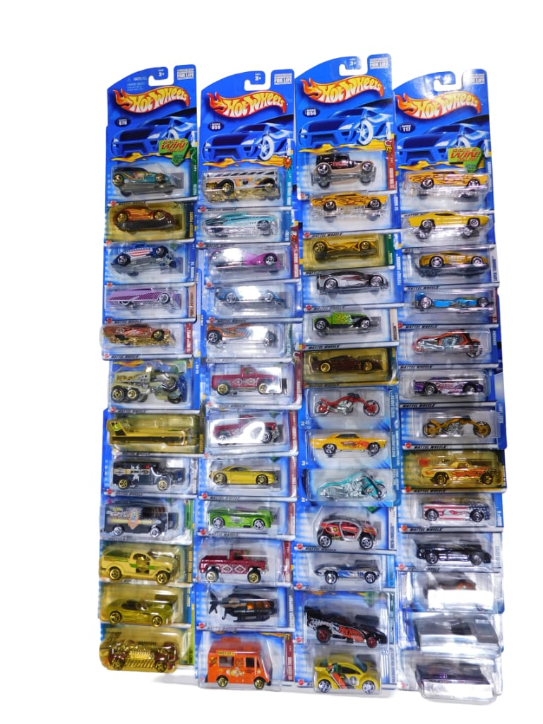 Hot Wheels Cars and Vehicles Approx 50 All New in Package: Lot of Hot Wheels Cars and Vehicles Approximately 50 All New in Package