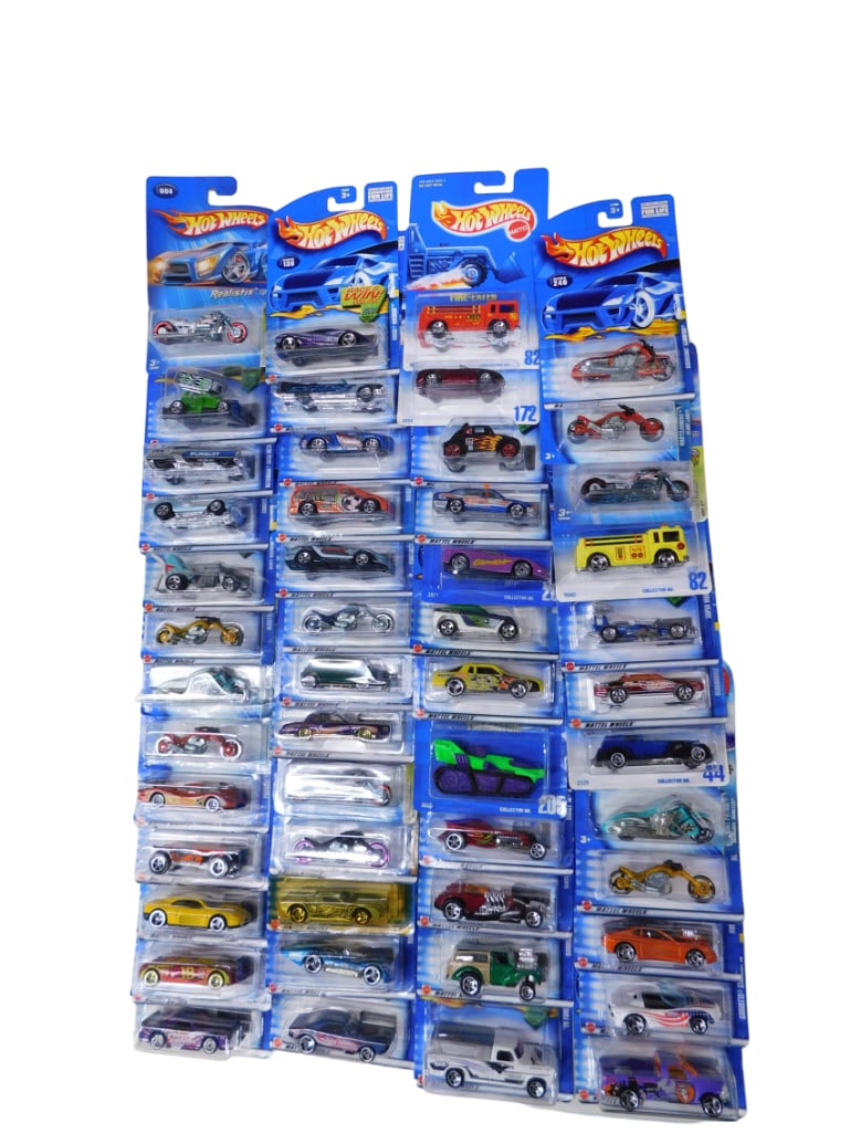 Hot Wheels Cars and Vehicles Approx 49 All New in Package: Lot of Hot Wheels Cars and Vehicles Approximately 49 All New in Package