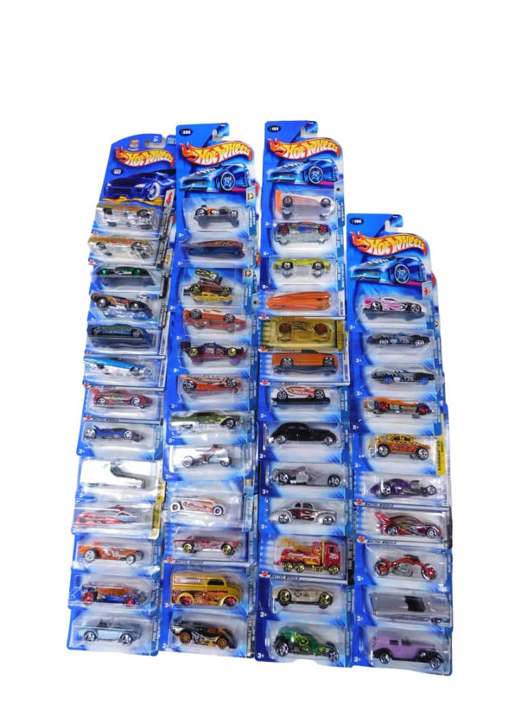 Hot Wheels Cars and Vehicles Approx 48 All New in Package: Lot of Hot Wheels Cars and Vehicles Approximately 48 All New in Package
