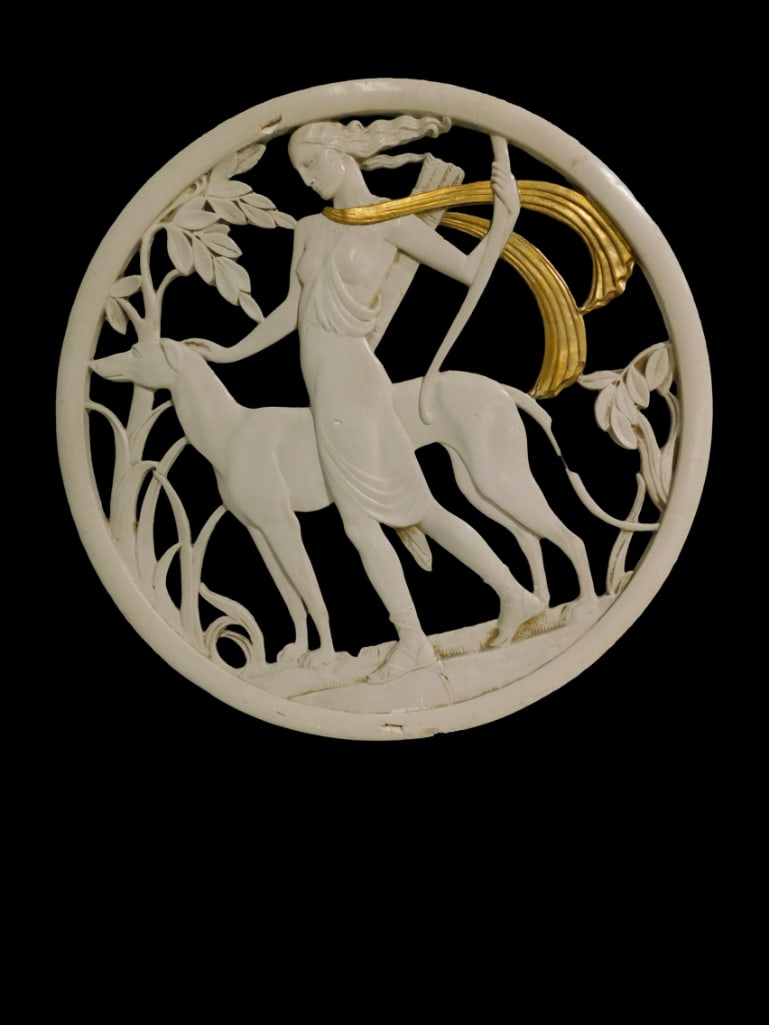 1930s Art Deco Wall Hanging (1 of 13)