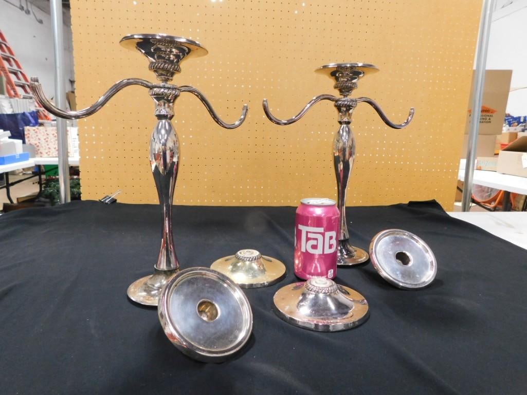 Pottery Barn Metal Candle Holders (1 of 5)