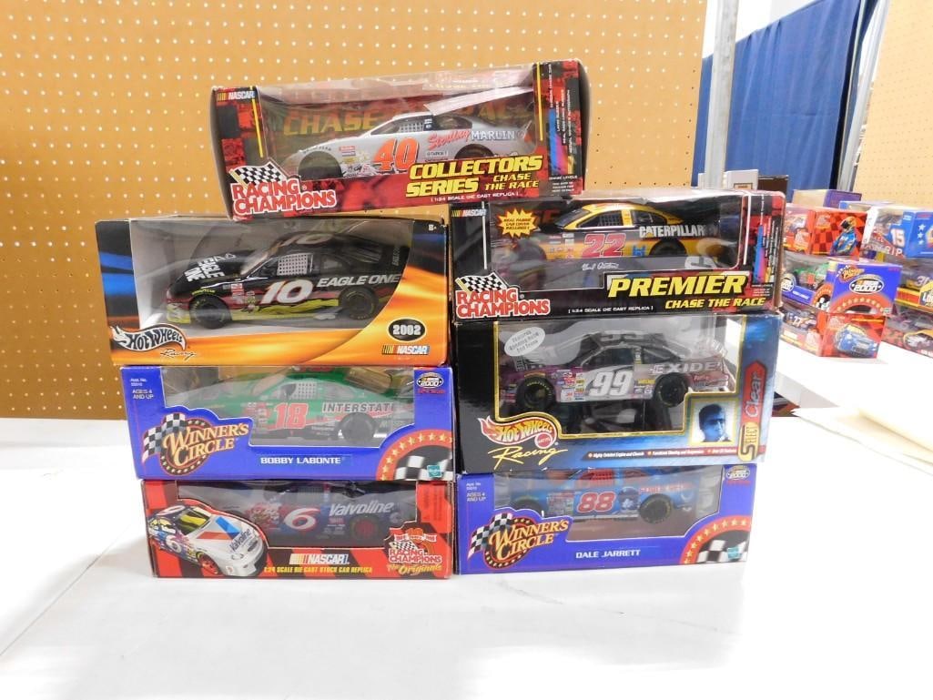 7 Nascar Model Cars New in Package incl Hot Wheels, Racing Champions, Winners Circle (1 of 5)