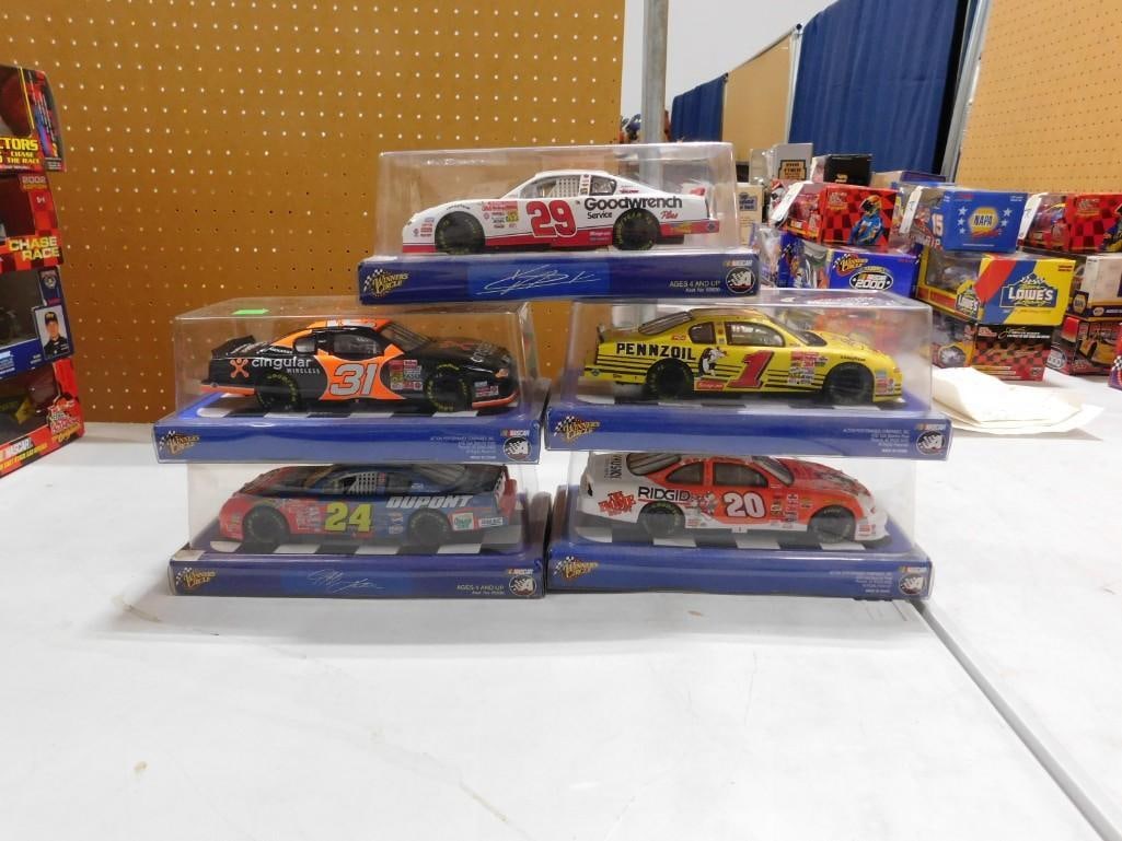 5 Nascar Model Cars New in Package Winner's Circle (1 of 5)