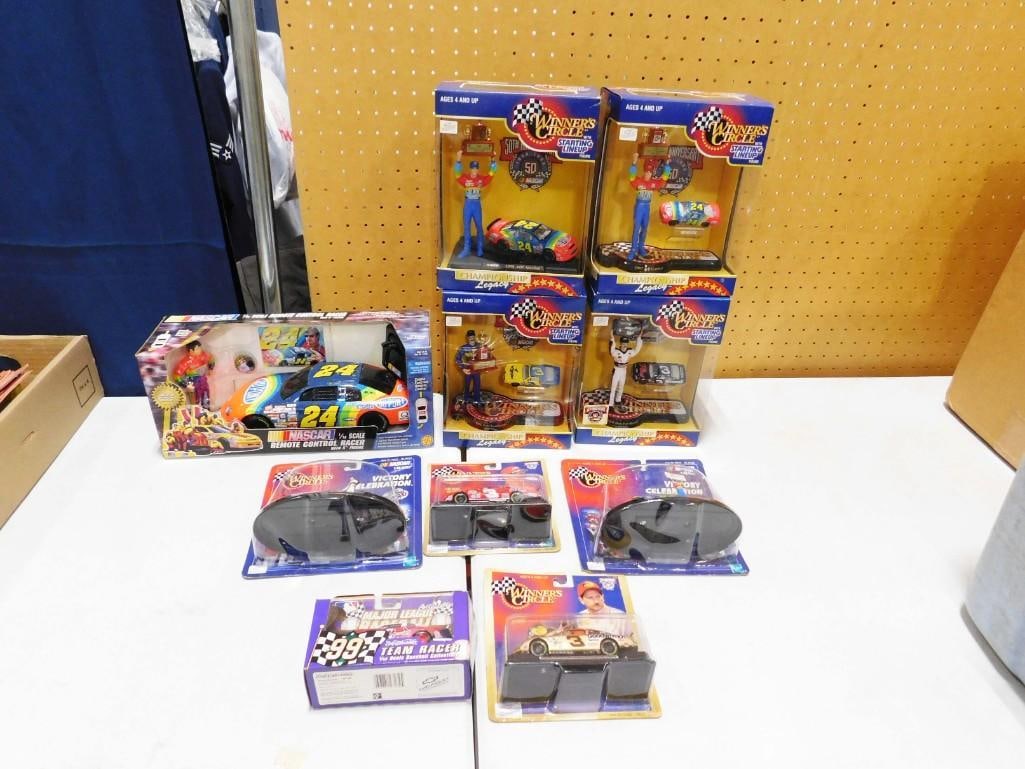 Lot of New in Package Nascar Toys incl Model Car, Small Toys, Action Figures, etc: Lot of New in Package Nascar Toys incl Model Car, Small Toys, Action Figures, etc