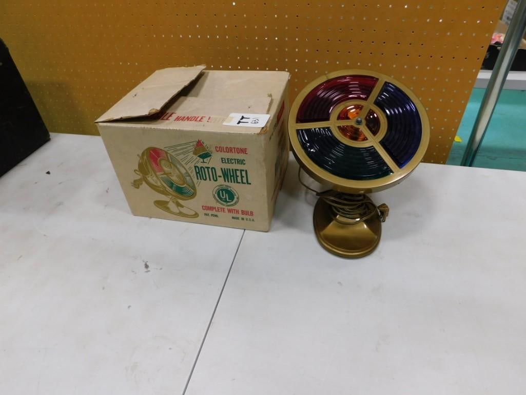 Vintage Colortone Electric Roto-Wheel with original box (1 of 4)