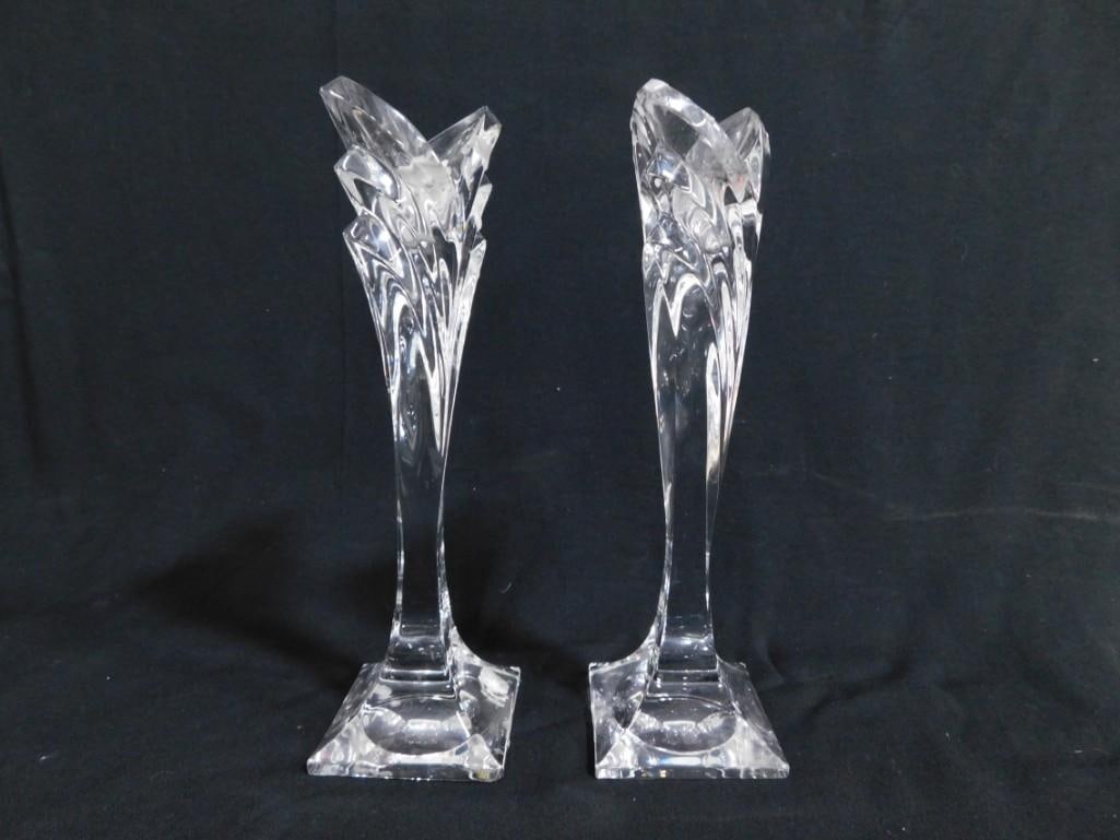 Pair of Mikasa Candlestick Holders: Pair of Mikasa Candlestick Holders
