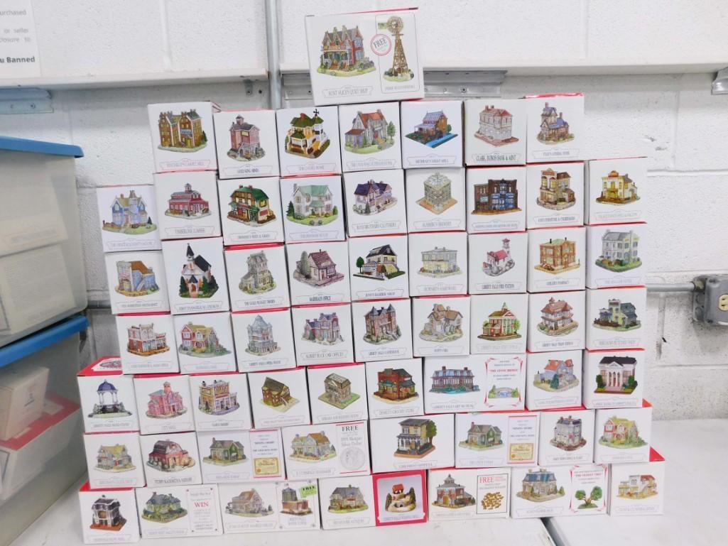 60 Liberty Falls Christmas Village Buildings and Accessories in Original Boxes (1 of 9)