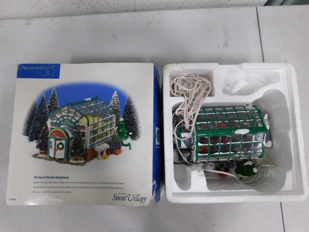 Dept 56 The Secret Garden Greenhouse in Original Box (1 of 4)